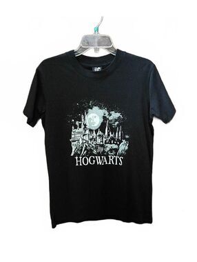 Cotton On Harry Potter Hogwarts Black Classic Tee Size S